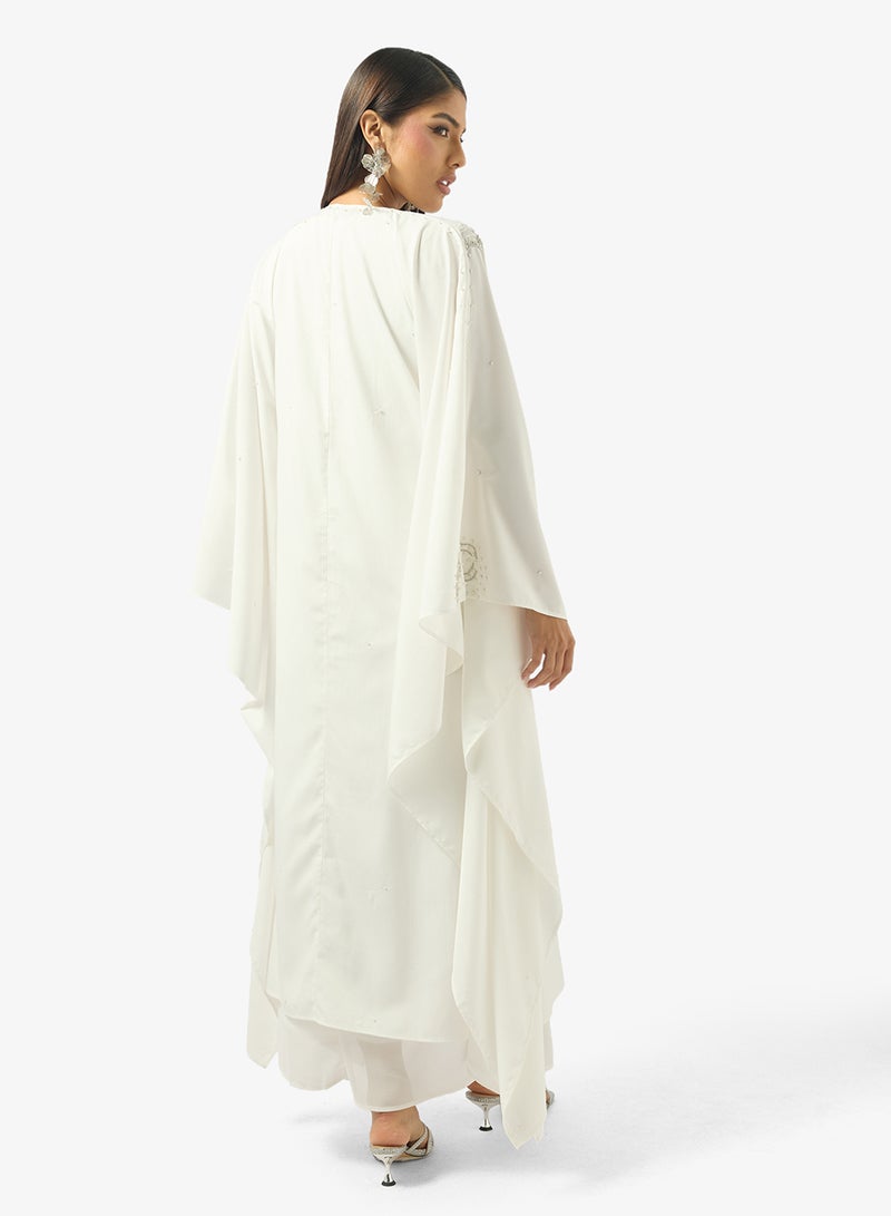 Khizana Embellished Abaya - Image 2